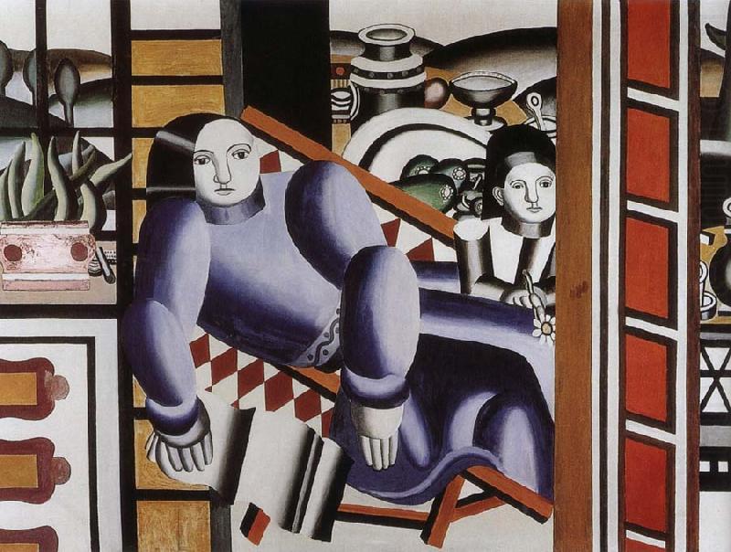 Woman and children, Fernard Leger